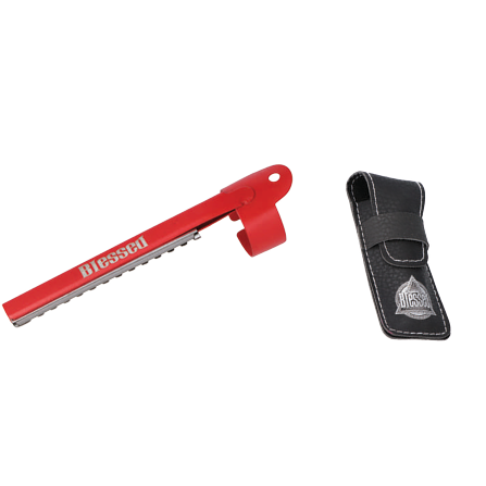 Blessed-Barber-Finger-Razor-Red
