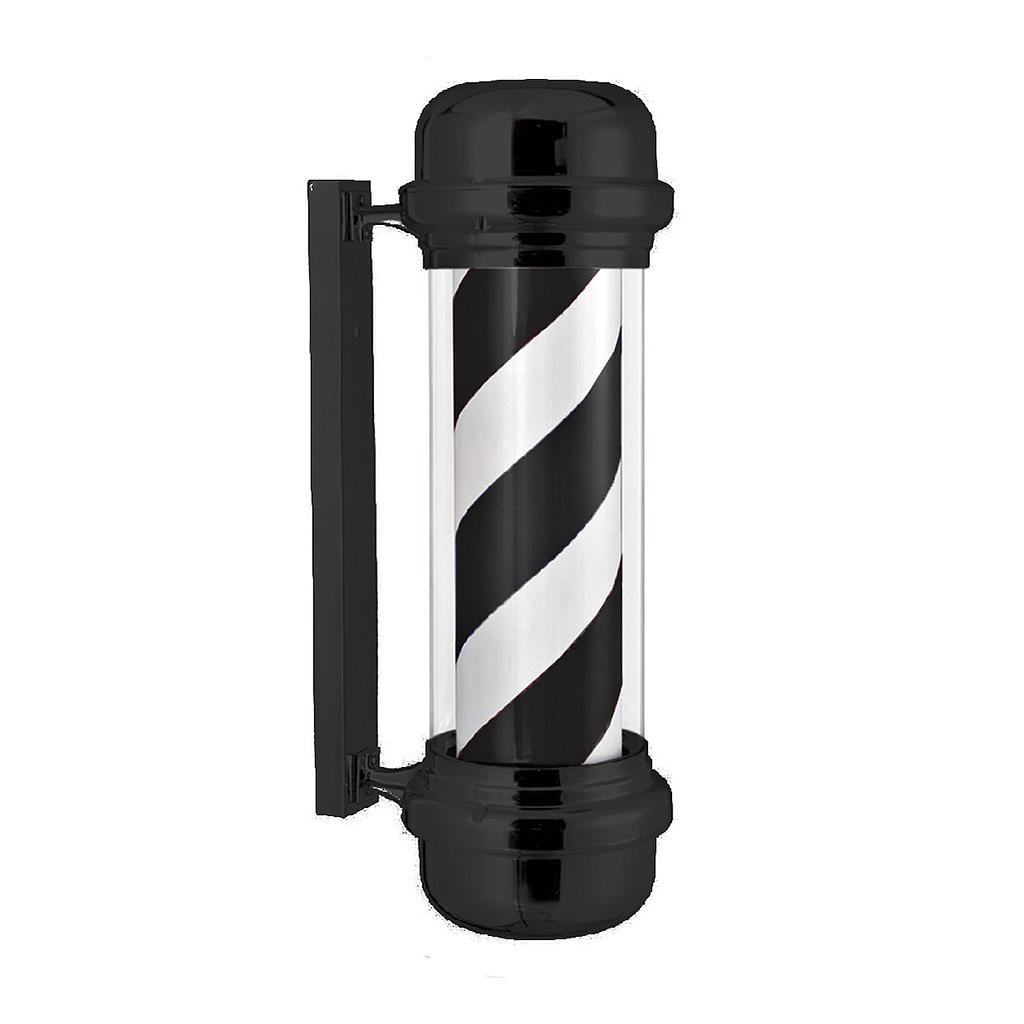 Barber pole Black White