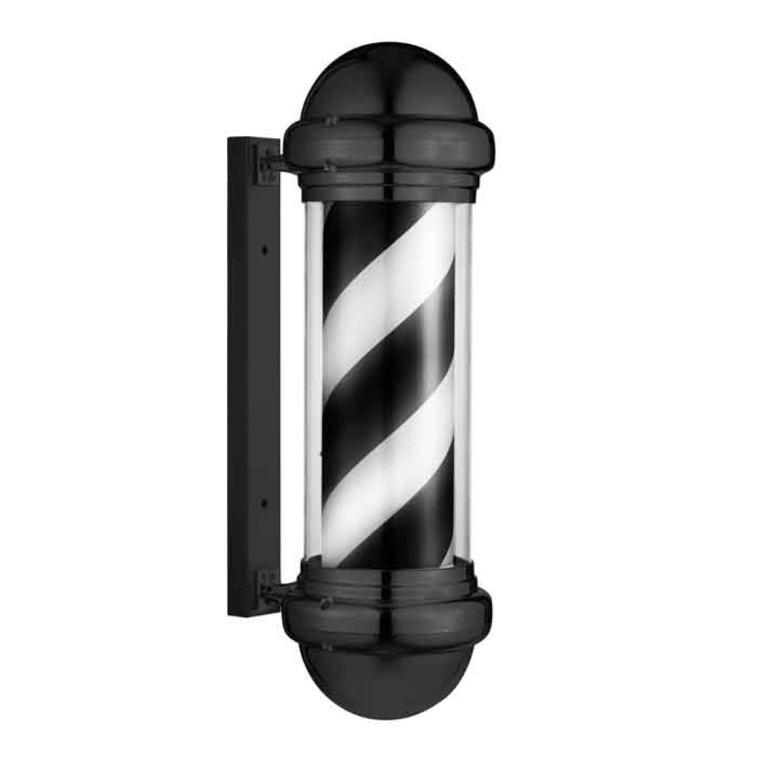 black-barber-pole-black-white-strikes