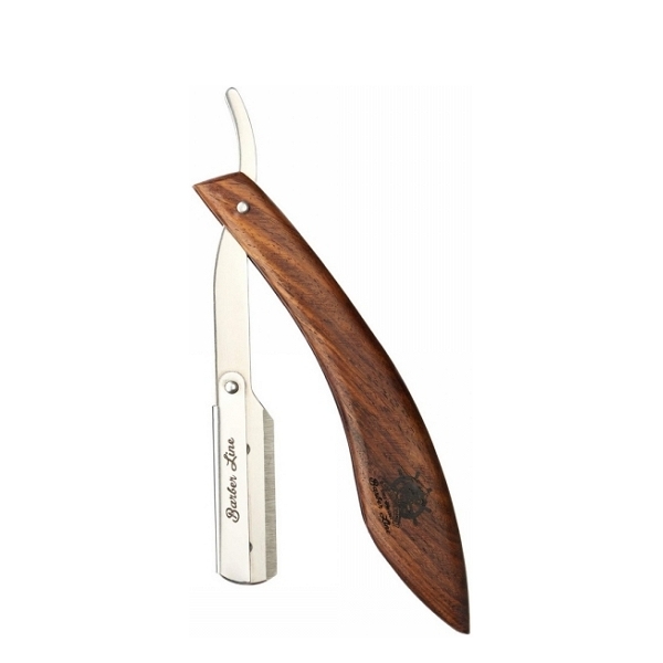 BARBER-LINE-Wooden-Handle-Shaving-Razor