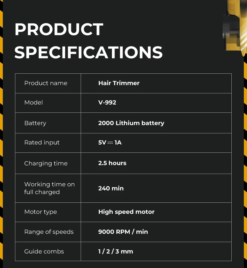 VGR-992-TRIMMER-5 VGR-992-TRIMMER-5