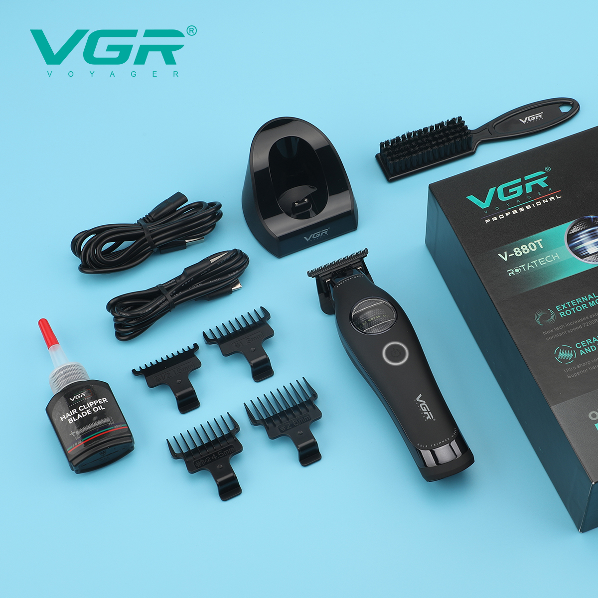 vgr-v-880-T-TRIMMER-BLACK