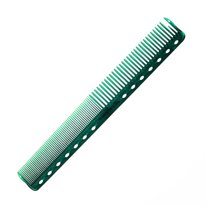 YS PARK 339 SLIM GREEN HAIR COMB