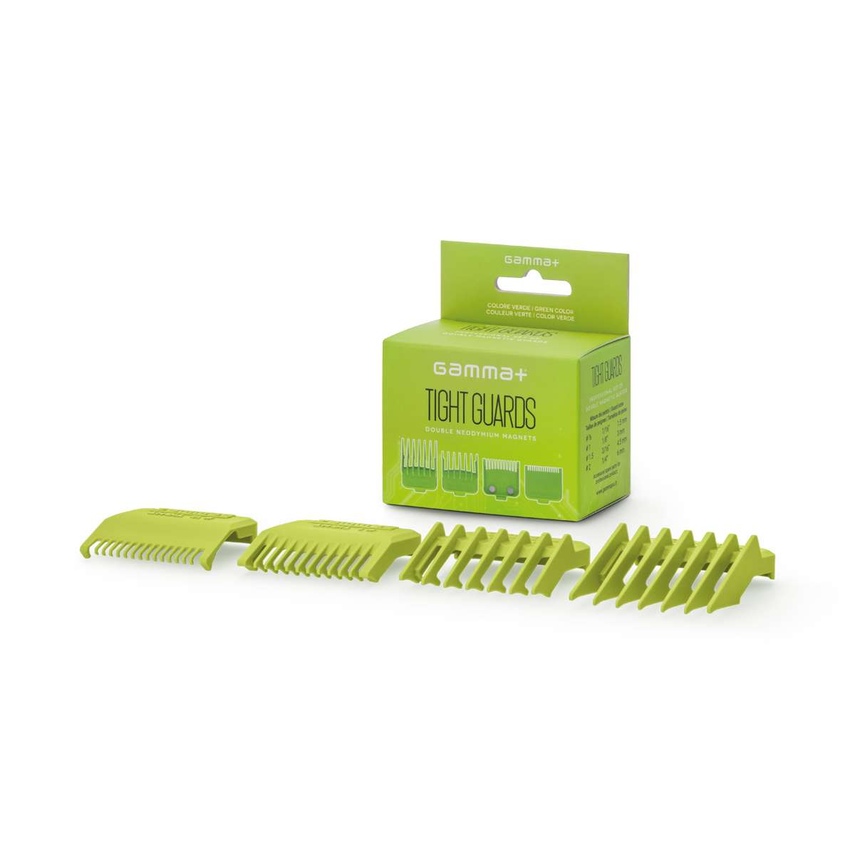 Gamma+ Kit 4 Green Double Magnetic Tight Guards